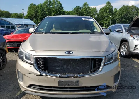 2017 Kia Sedona Lx из США, поврежденный, VIN KNDMB5C14H6283864